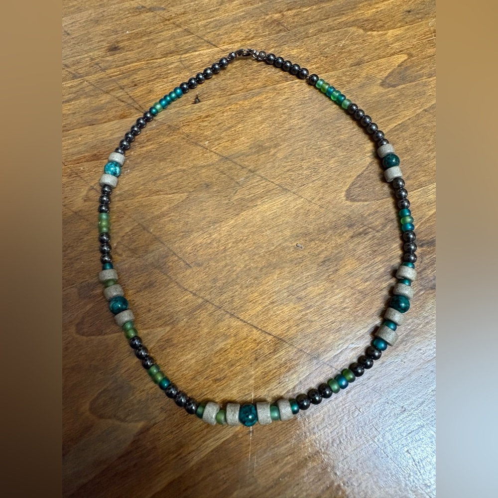 beaded necklace